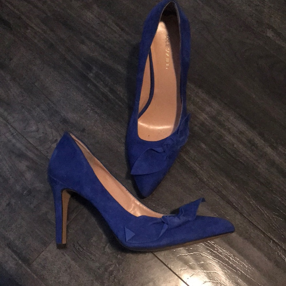 Sole Society Blue pimps